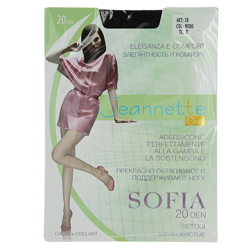 

Колготки женские JEANNETTE ORE SOFIA 20 den Nero р-р 2