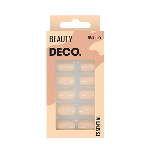 

Набор накладных ногтей DECO. ESSENTIAL nude 24 шт+ клеевые стикеры 24 шт