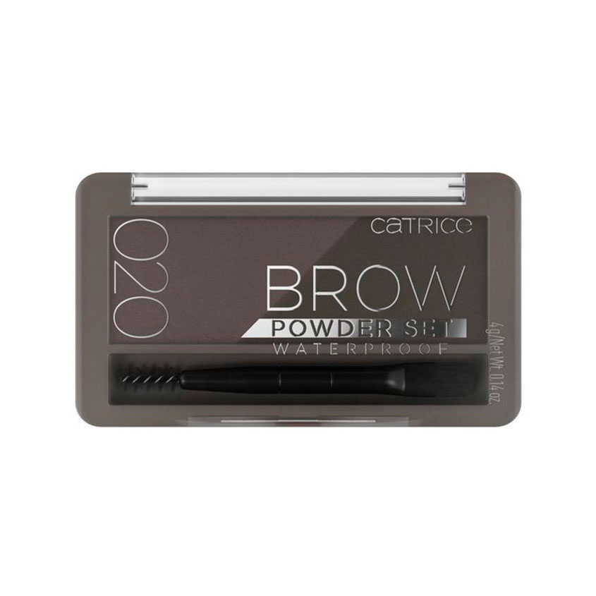 CATRICE Пудра для бровей CATRICE BROW POWDER SET WATERPROOF водостойкая тон 020