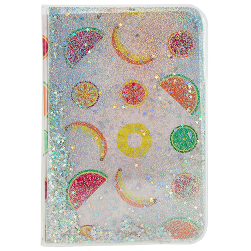 Блокнот FUN GLITTER Fruits 10x15 см