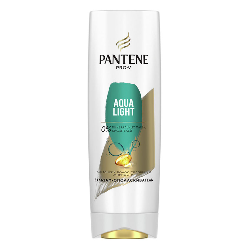 Бальзам-ополаскиватель для волос `PANTENE PRO-V` AQUA LIGHT для тонких и склонных к жирности волос 360 мл