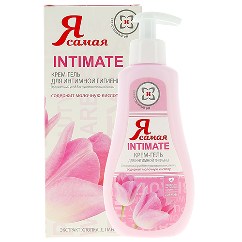 

Крем-гель для интимной гигиены Я САМАЯ INTIMATE Деликатный уход 240 мл