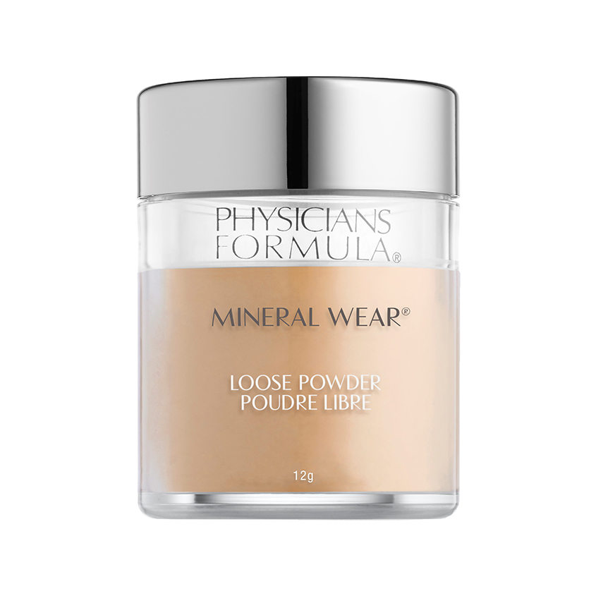 Пудра рассыпчатая для лица PHYSICIANS FORMULA MINERAL WEAR минеральная тон кремовый натуральный пудра physicians formula mineral 2ear loose powder тон кремовый натуральный 12г