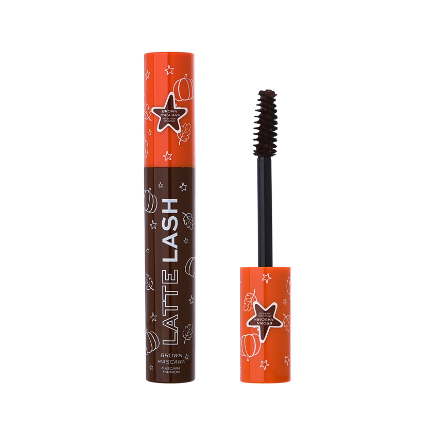 Тушь для ресниц REVOLUTION RELOVE PUMPKIN SPICE Latte Lash объемная тон Brown