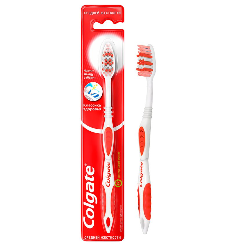 

Щетка зубная COLGATE КЛАССИКА ПЛЮС средняя