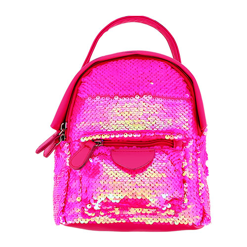 

Рюкзак LADY PINK розовые пайетки