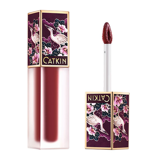 

Помада для губ CATKIN LONGLASTING SEMI-MATTE LIPSTICK тон C06 plum blossom стойкая полуматовая
