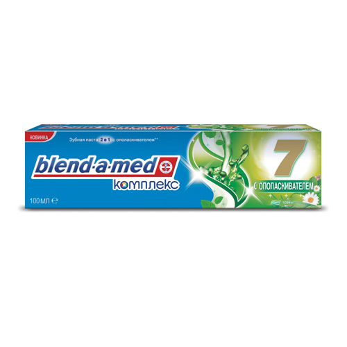 

Паста зубная BLEND-A-MED COMPLETE 7 + Травы 100 мл