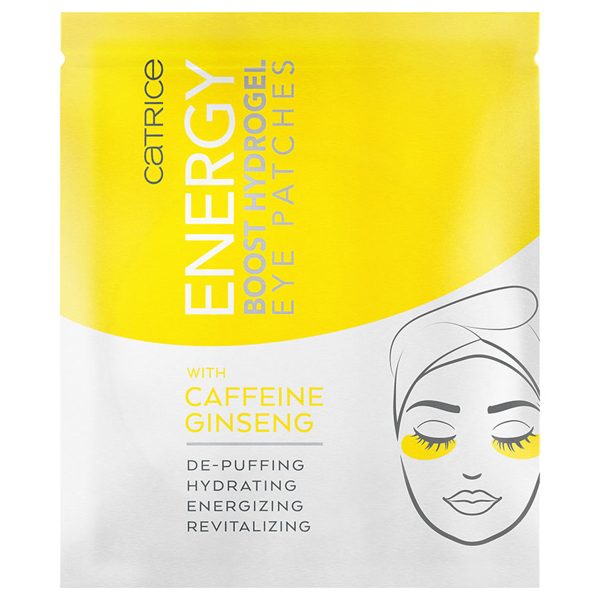 Гидрогелевые патчи CATRICE ENERGY BOOST HYDROGEL EYE PATCHES