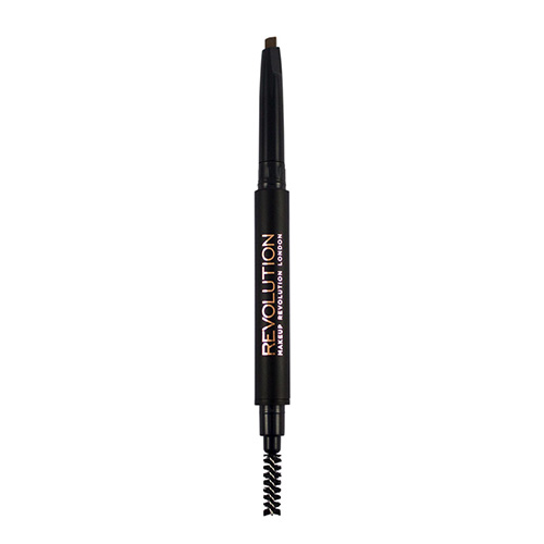 Карандаш для бровей `REVOLUTION` DUO BROW DEFINER тон light brown