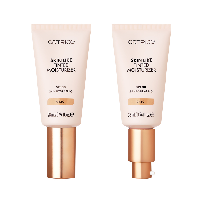 Крем для лица `CATRICE` SKIN LIKE увлажняющий с тонирующим эффектом тон 20N