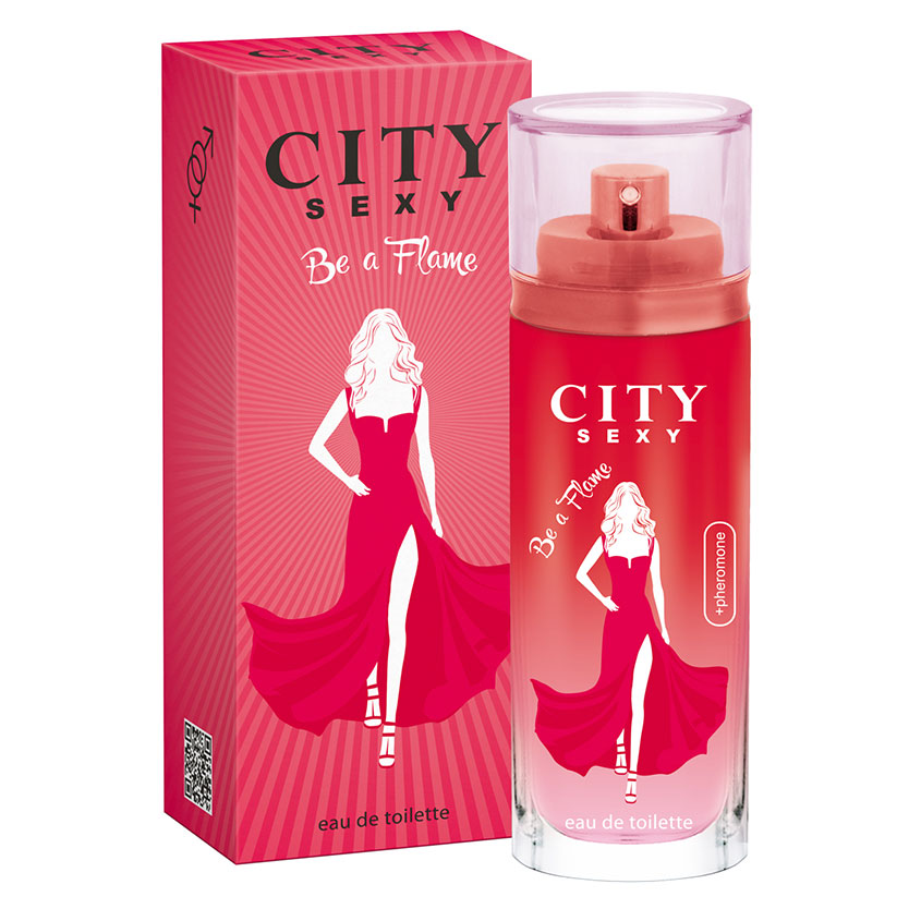 CITY SEXY Туалетная вода CITY SEXY BE A FLAME жен. 60 мл