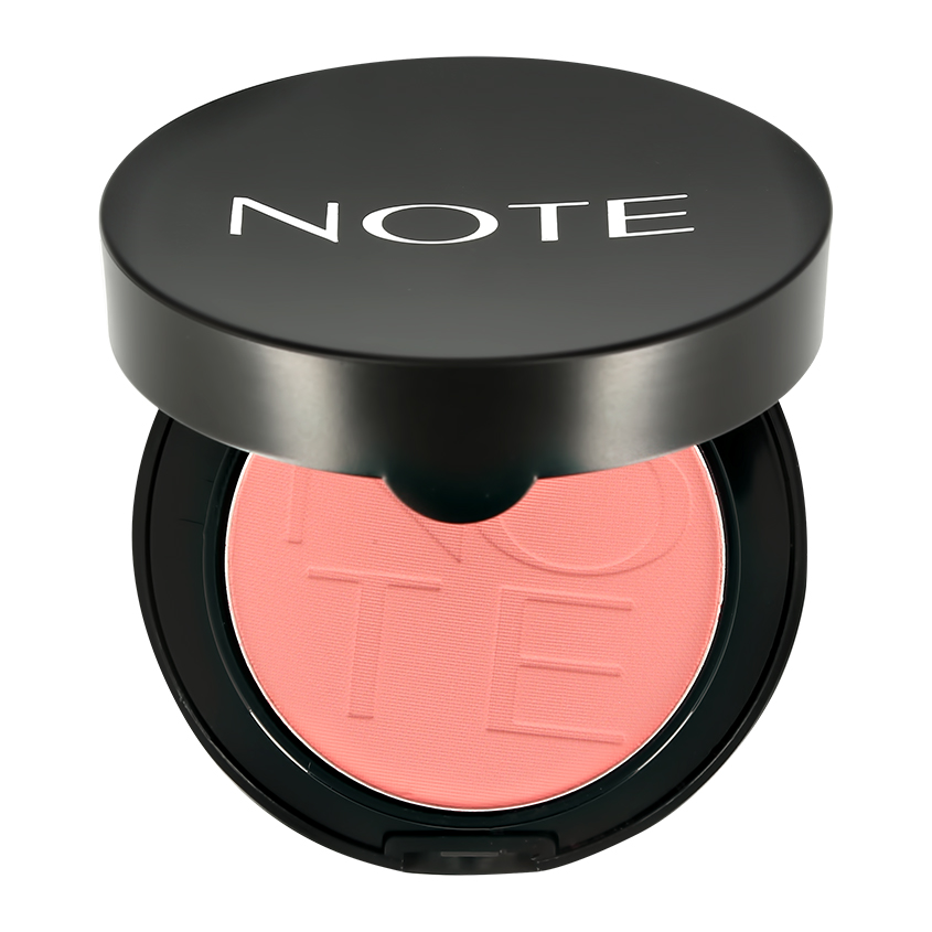 Румяна для лица NOTE LUMINOUS SILK COMPACT BLUSHER тон 02 pink in summer цена и фото