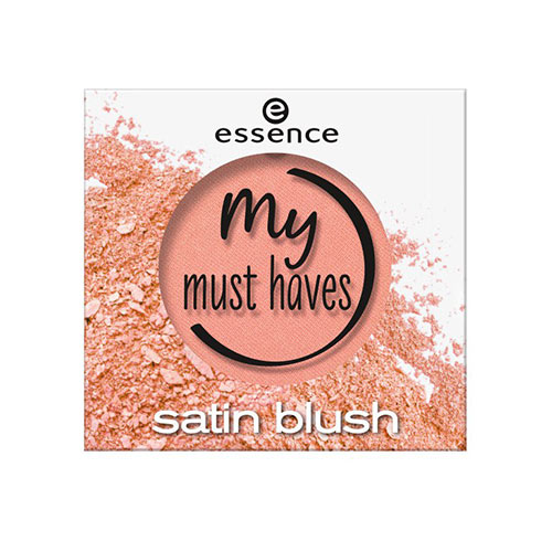 Румяна для лица ESSENCE MY MUST HAVES тон 01 коралловый сатиновые