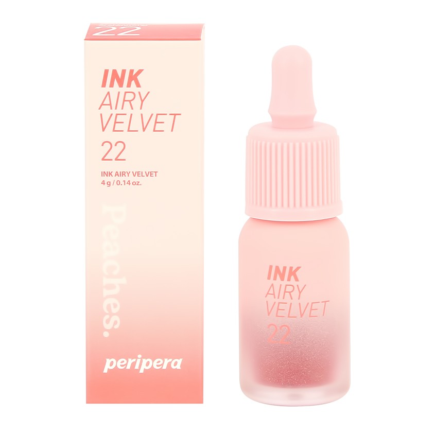 PERIPERA Помада для губ PERIPERA INK AIRY VELVET жидкая тон 22 center peach помада для губ peripera peripera ink airy velvet stick тон 06 daily rose