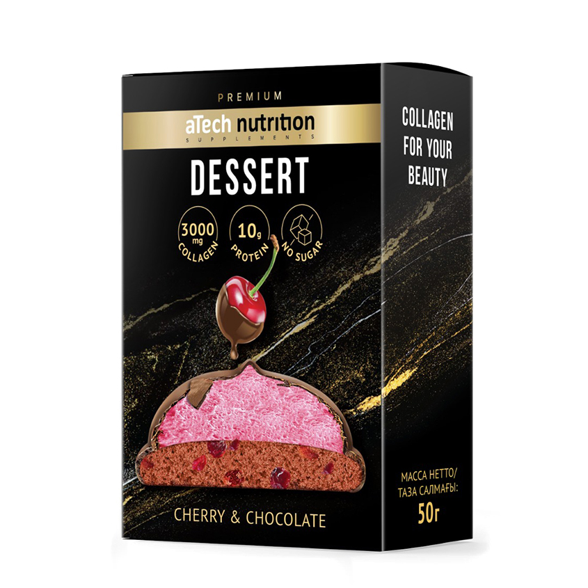 

Печенье глазированное ATECH NUTRITION DESSERТ Вишня в шоколаде 50 г