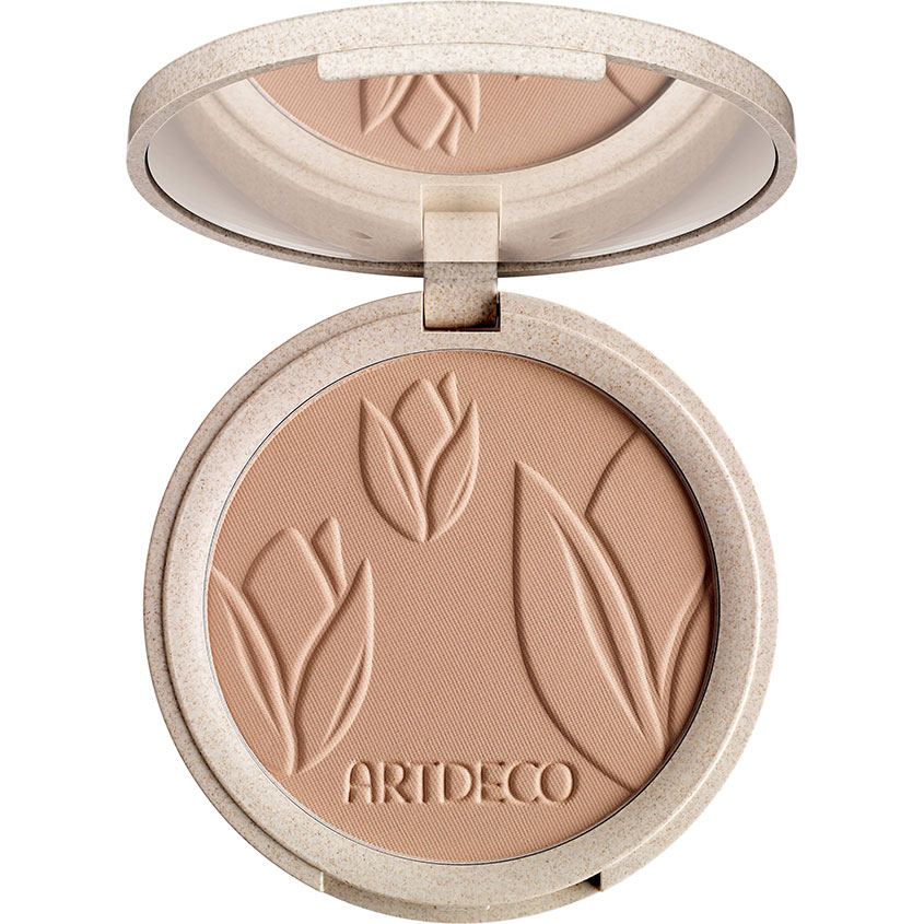 

Пудра компактная для лица ARTDECO GREEN COUTURE NATURAL FINISH COMPACT FOUNDATION тональная тон 3 warm honey