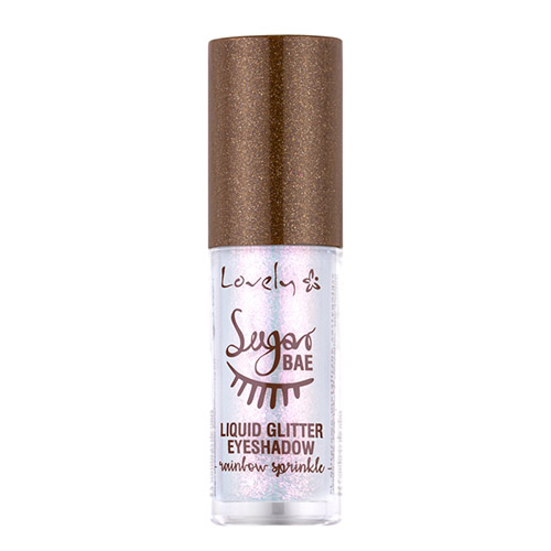 

Тени для век LOVELY EYESHADOW SUGAR BAE жидкие тон 01 rainbow sprinkle