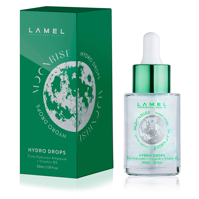 

Сыворотка для лица LAMEL PROFESSIONAL MOONRISE HYDRO DROPS увлажняющая тон 401