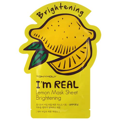 

Маска для лица TONYMOLY IM REAL с экстрактом лимона 21 мл