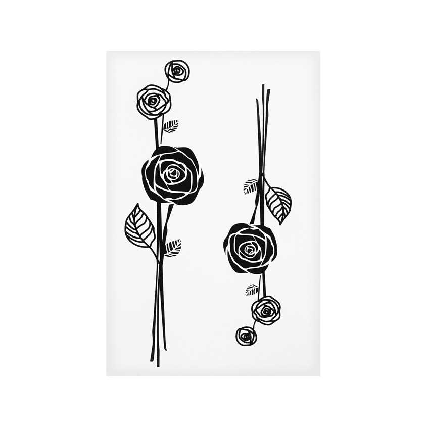 Татуировка для тела DECO. переводная 2 long flowers