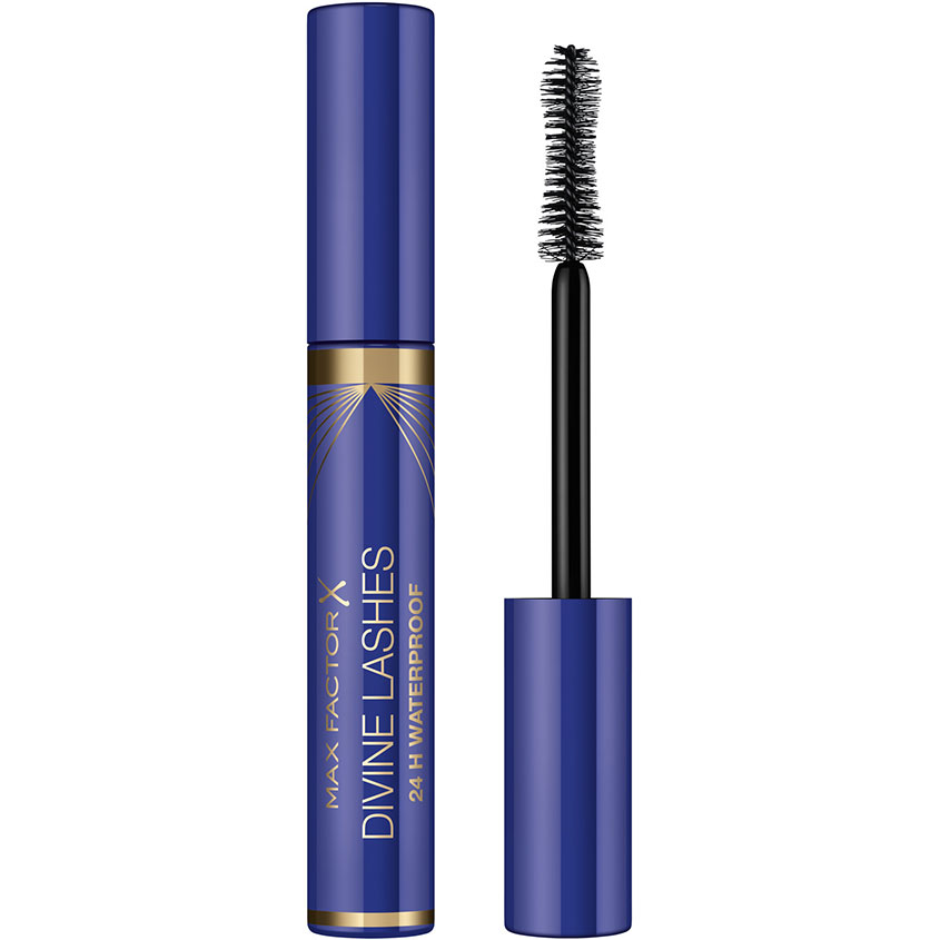 MAX FACTOR Тушь для ресниц MAX FACTOR DIVINE LASHES водостойкая тон black водостойкая тушь для ресниц max factor divine lashes mascara 24h 9 мл