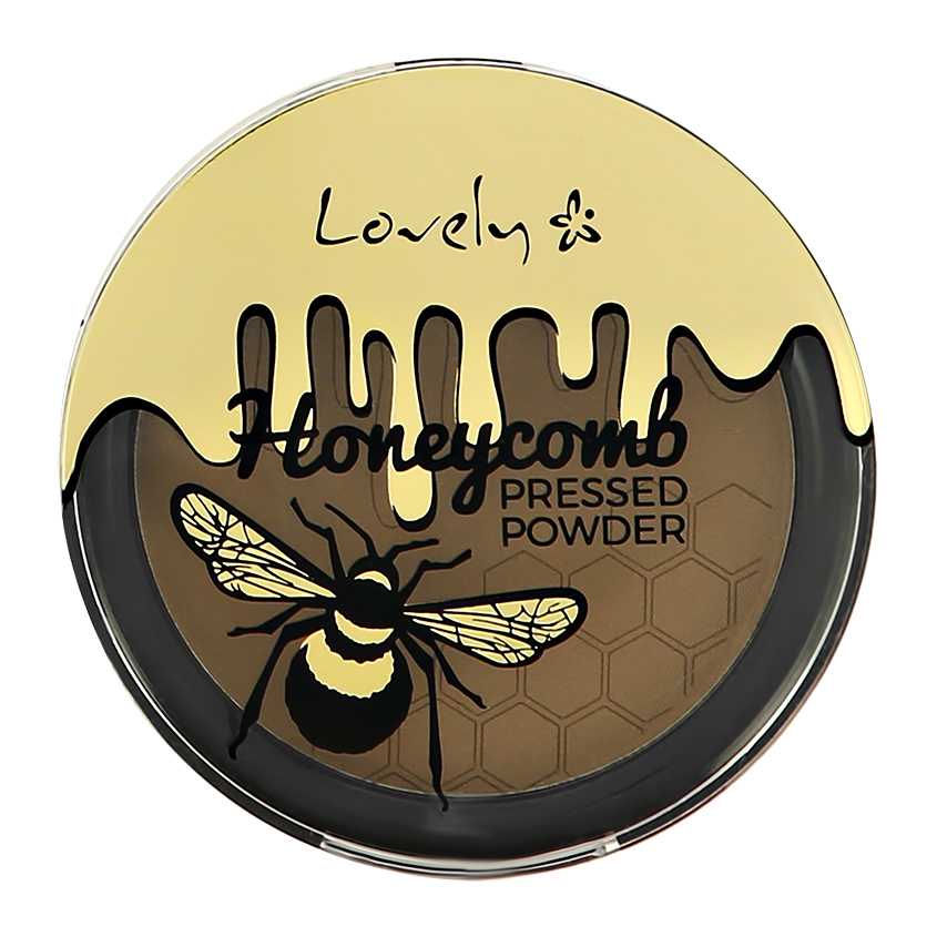 Пудра для лица компактная `LOVELY` HONEY BEE тон 1