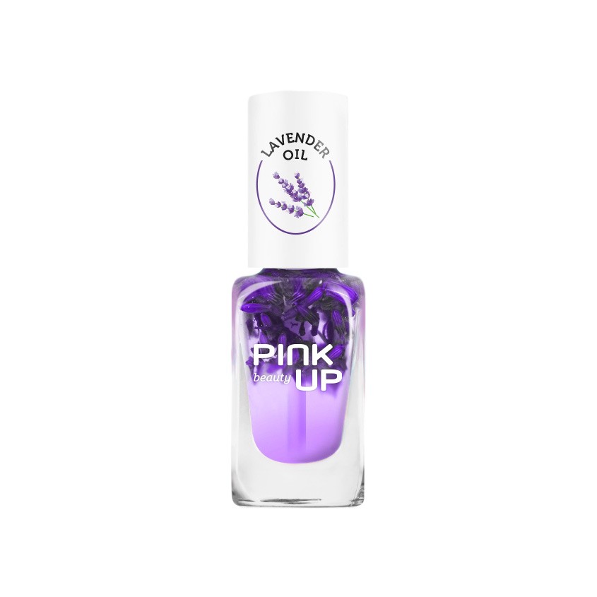 PINK UP Масло для ногтей и кутикулы PINK UP BEAUTY lavender oil 11 мл pink up масло сухое для ногтей и кутикулы pink up beauty с шиммером shimmer oil 11 мл