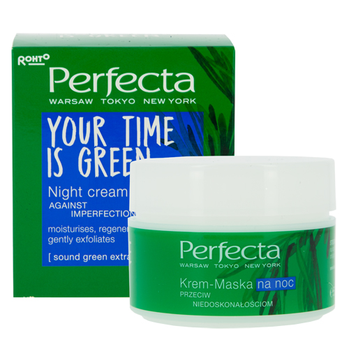 

Крем-маска для лица PERFECTA YOUR TIME IS GREEN ночной 50 мл