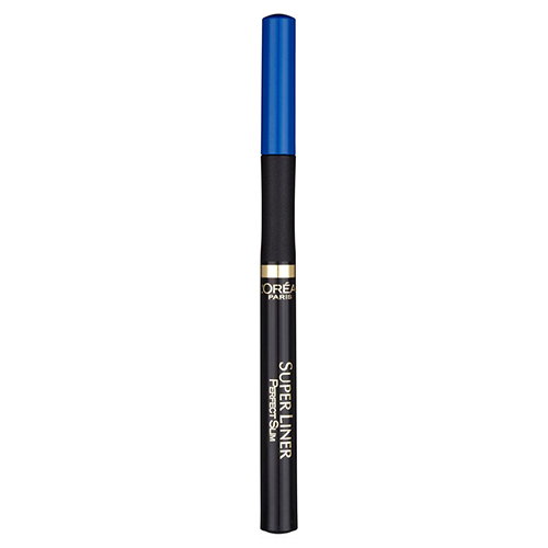 Подводка-фломастер для глаз `LOREAL` SUPER LINER PERFECT SLIM тон синий