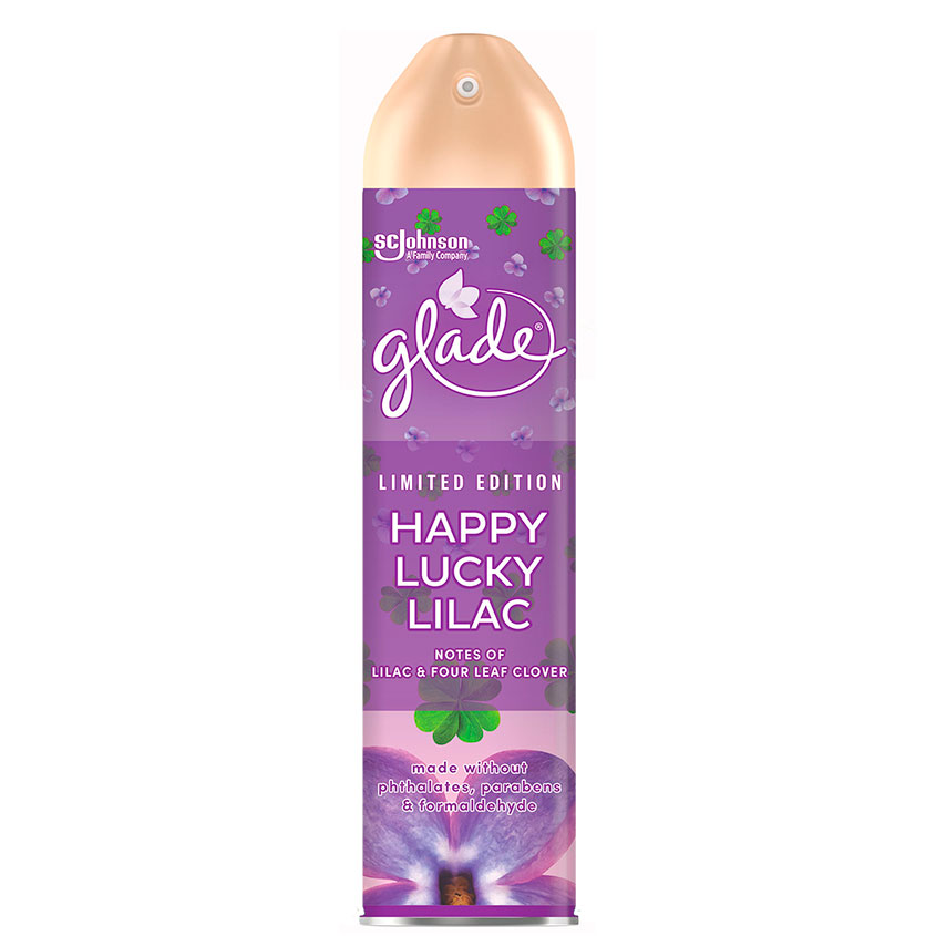 

Освежитель воздуха GLADE Happy Lucky Lilac 300 мл
