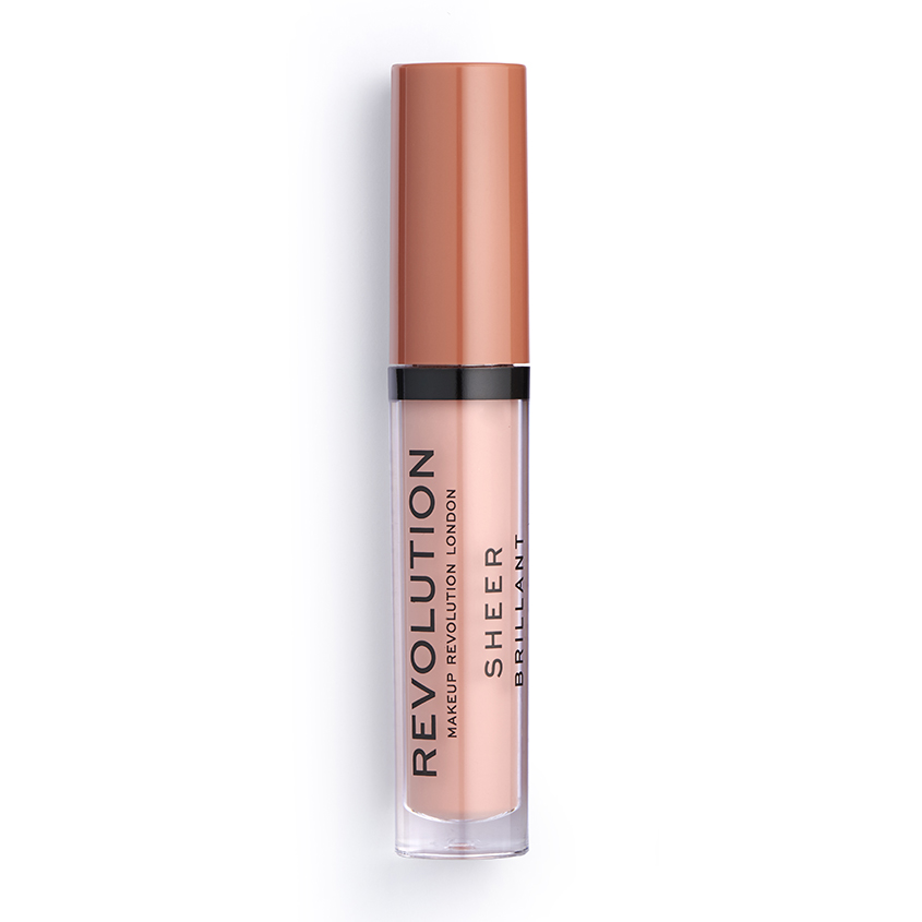 

Блеск для губ REVOLUTION SHEER LIP тон piece of cake 101