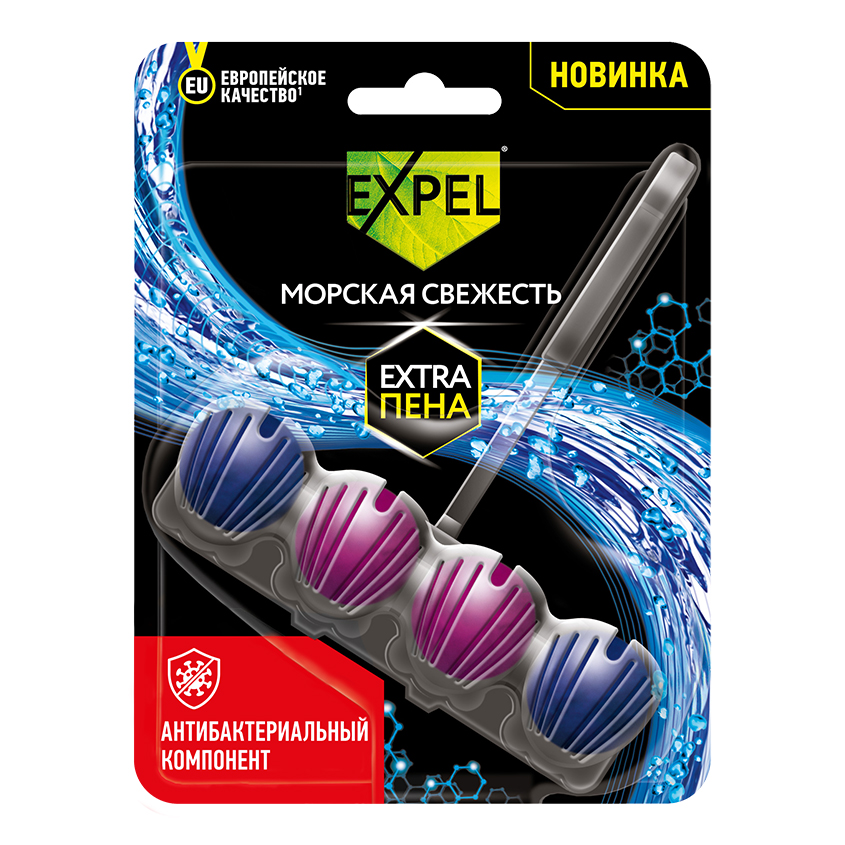 EXPEL Подвеска для унитаза EXPEL Морская свежесть 50г