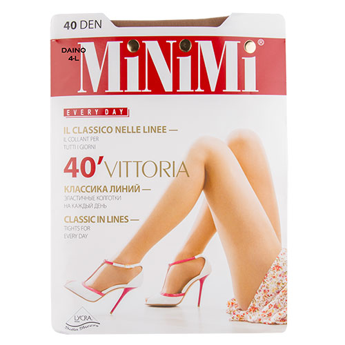 

Колготки женские MINIMI VITTORIA 40 den Daino р-р 4