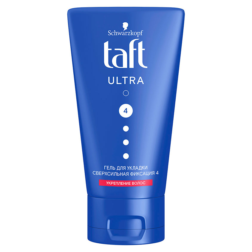 Гель для укладки волос `TAFT` ULTRA Укрепляющая формула с аргинином (сверхфиксация) 150 мл