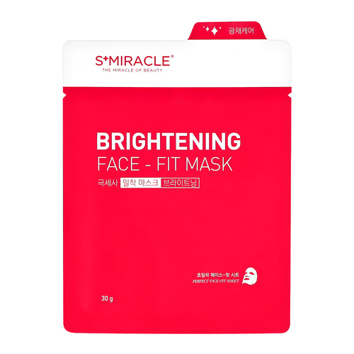 

Маска для лица S+MIRACLE для сияния кожи 30 г