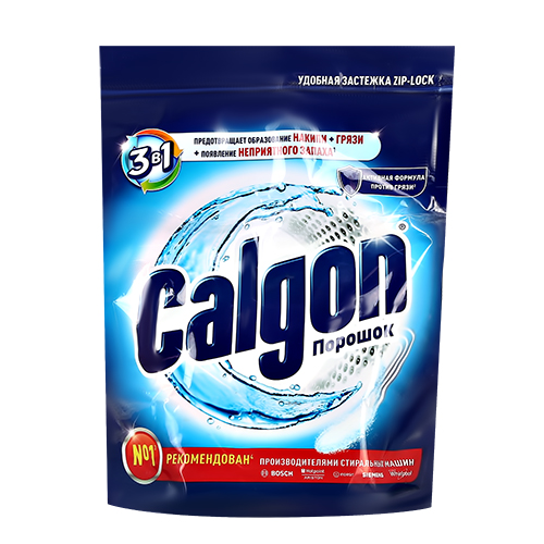 цена Средство от известкового налета CALGON 3 в 1 400 г