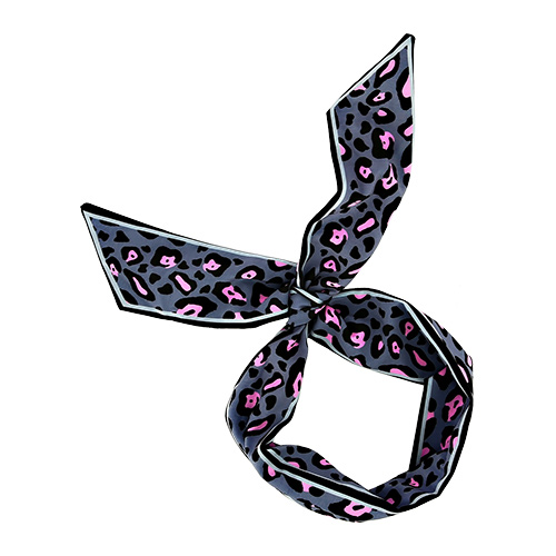 

Повязка LADY PINK SAFARI QUEEN