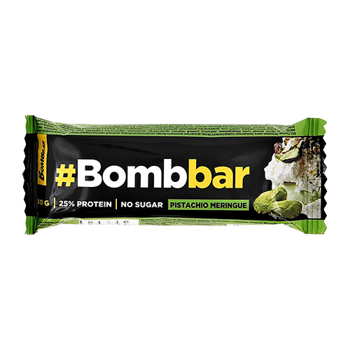 BOMBBAR Батончик глазированный BOMBBAR Фисташковая меренга 40 г