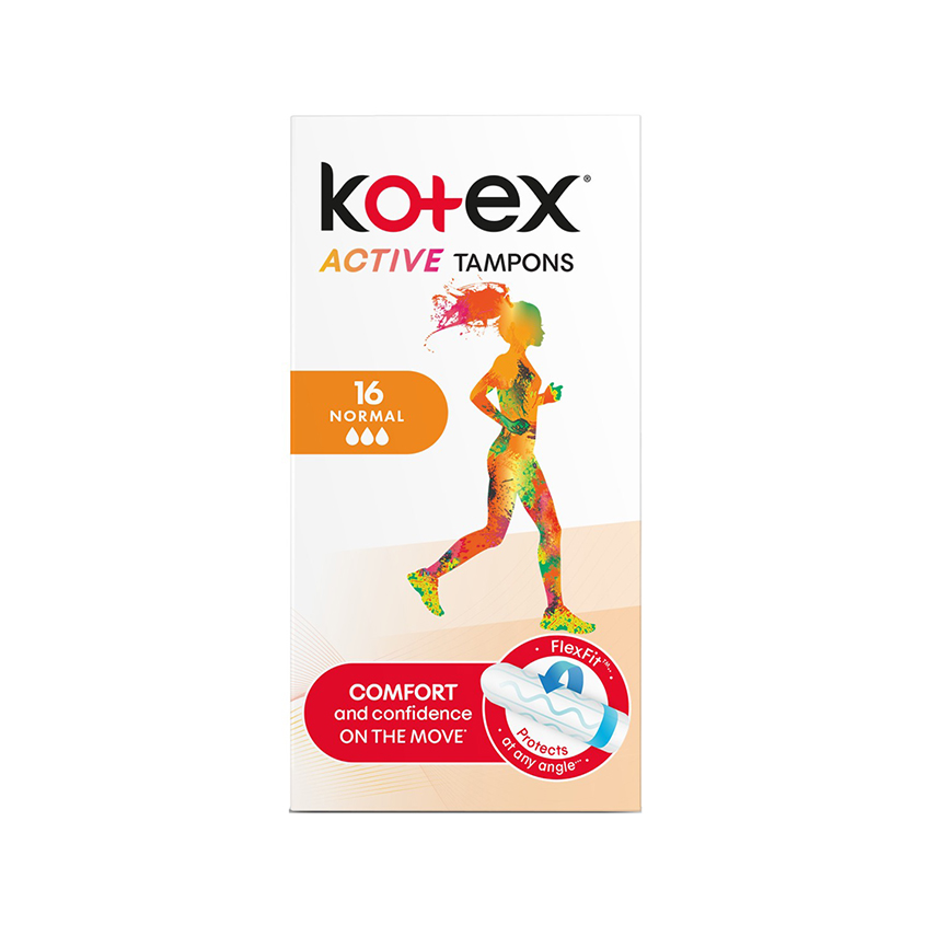 Тампоны KOTEX ACTIVE Normal 16 шт