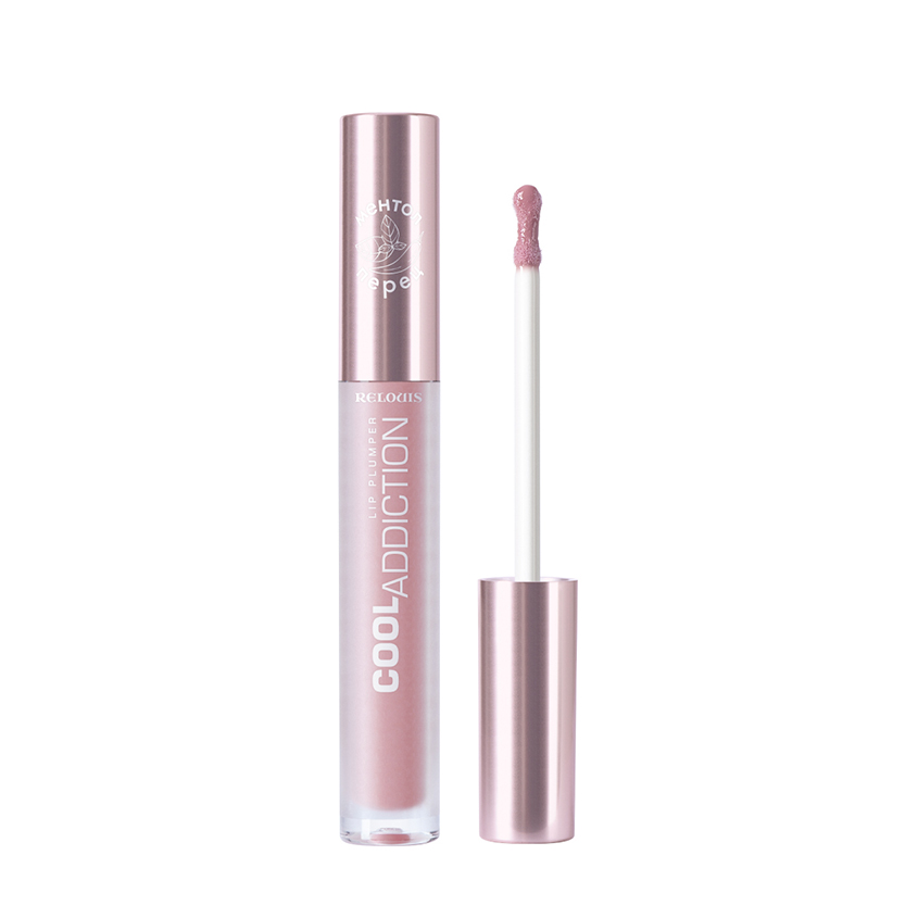 цена Блеск для губ RELOUIS COOL ADDICTION LIP PLUMPER плампер тон 07 чувственный сливовый