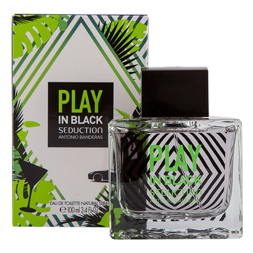 

Туалетная вода ANTONIO BANDERAS PLAY SEDUCTION IN BLACK муж. 100 мл