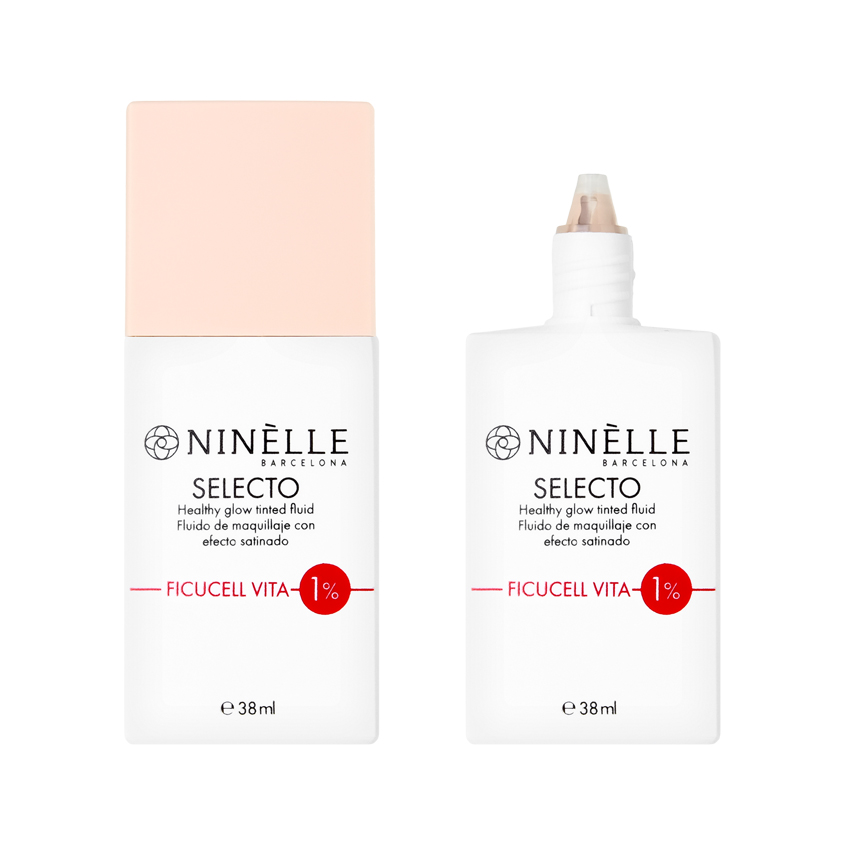 Крем-флюид тональный для лица NINELLE SELECTO увлажняющий тон 241 Фарфоровый