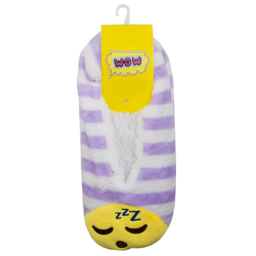 

Тапочки SOCKS SMILE фиолетовые, one size