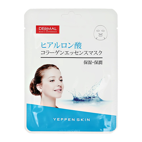 

Маска для лица DERMAL YEPPEN SKIN с коллагеном и гиалуроновой кислотой увлажняющая 23 г