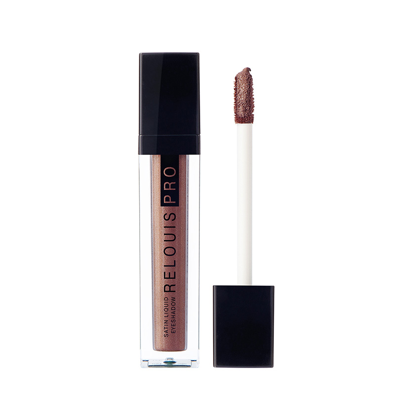 Тени для век RELOUIS RELOUIS PRO SATIN LIQUID EYESHADOW жидкие сатиновые тон 28 deep bronze 