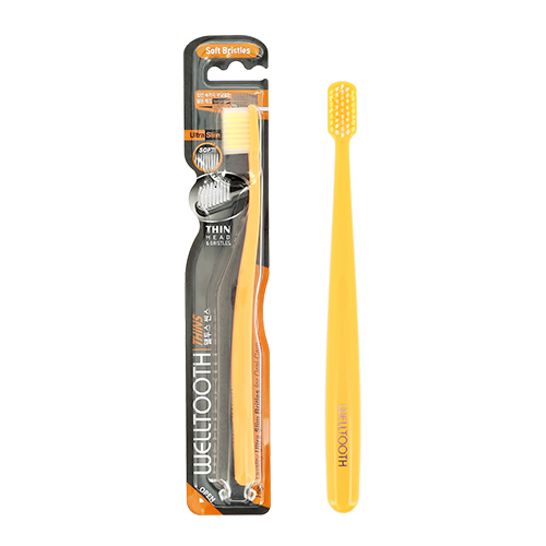 

Щетка зубная WELLTOOTH мягкая yellow