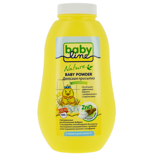 

Присыпка детская BABYLINE с цинком 125 г