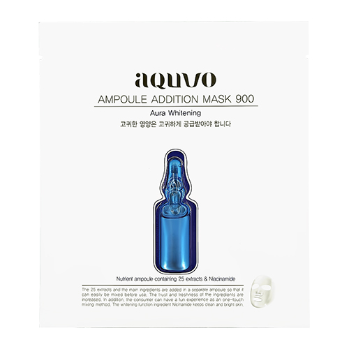 

Маска+сыворотка для лица AQUVO отбеливающая 3 мл + 25 мл