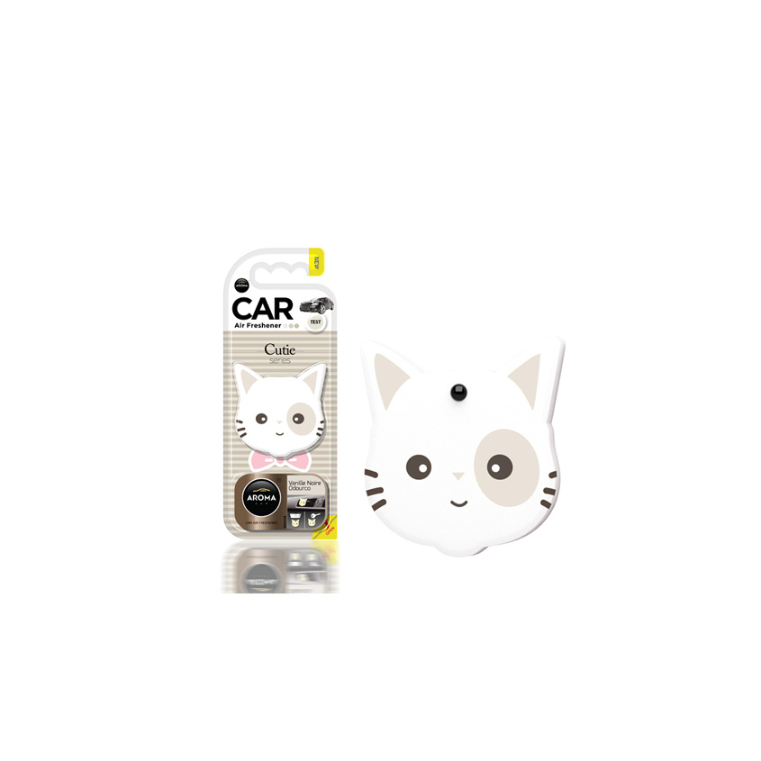 

Ароматизатор для машин AROMA CAR CUTIE CAT Vanille 10,5 г